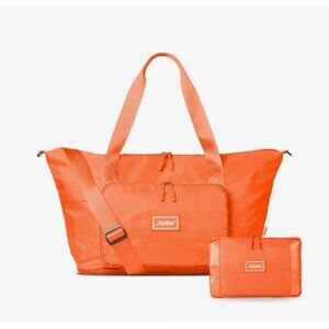 Foldie Foldable Travel Bag With Adjustable Strap & Pouch